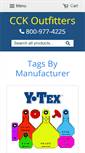 Mobile Screenshot of cckoutfitters.com